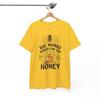 She Work Hard for the Honey White - Bee Halloween Costume T-Shirt Unisex T-shirt