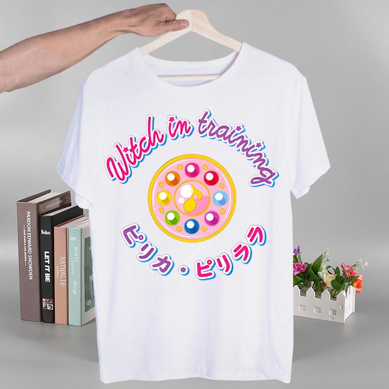 

Ojamajo Doremi Magical Harajuku T-shirts Summer Unisex/Wo Unisex Hip Hop Funny Print Tshirt Streetwear t shirt Short Sleeve Tee Top Shirt S