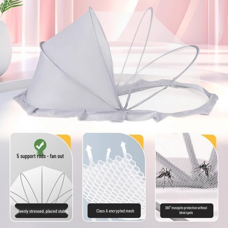 Mosquitera Universal Plegable Blackout para Cuna de Bebé para Recién Nacidos