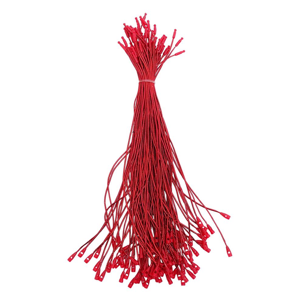 

200/100Pcs Christmas Hanging String Ropes Xmas Ball Pendants Ribbon Hook With Snaps Locking For Christmas Decoration Accessories About 100Pcs красный
