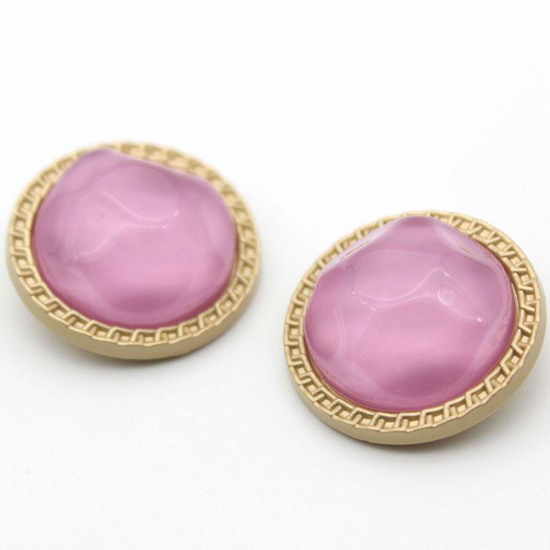 

Вінтажні металеві ґудзики на ніжці Квадратні Круглі Для Зимового Пальта Декоративні Запасні Для DIY Рукоділля Шиття Прикраса 6 шт./лот 21mm