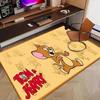 1 Stück Büro Teppich Stuhlmatten Tom Jerry Animation Perfekt für Bürostühle, Wohnzimmer oder Schlafzimmer, Polyester Teppich.HDT131