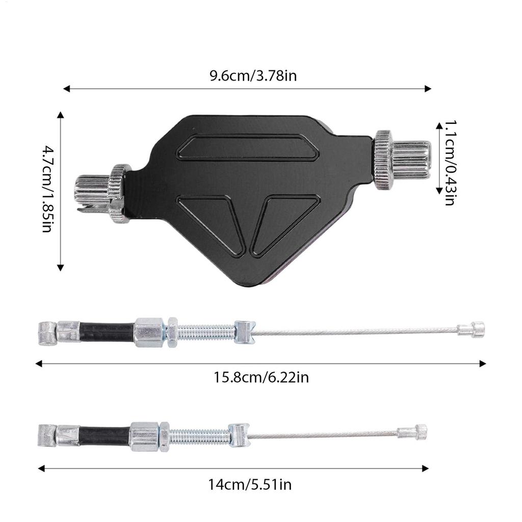 Motorcycle Clutch Replacement Stunt Replacement With Cable Aluminum Alloy Easy Pull Clutch System For Motocross Trail Riding