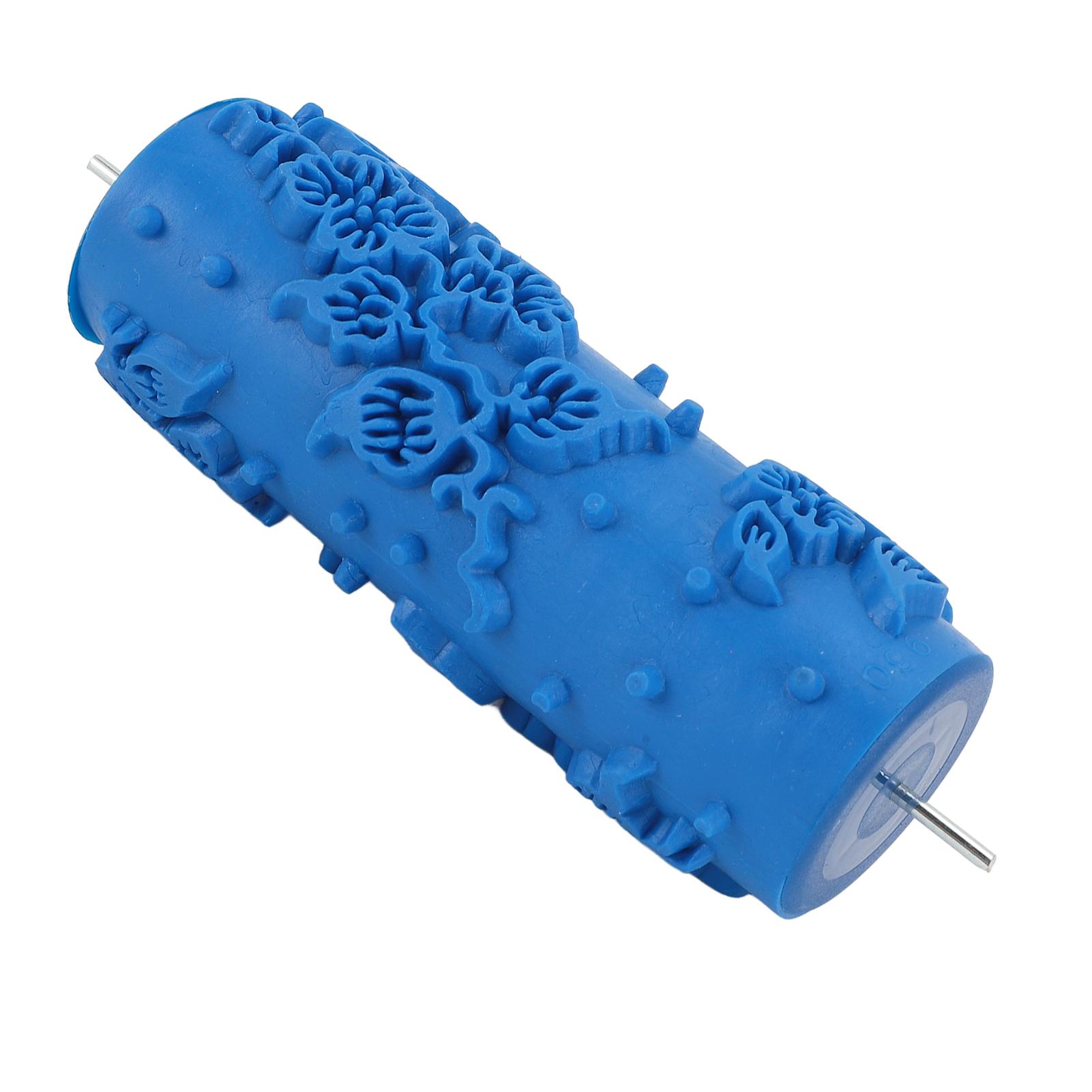 

Арт Текстурный Валик Многофункциональный Круглый Моющийся Многоразовый Декоративный Резиновый Валик для Тиснения для Стен Мебели