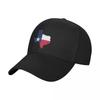 3D Texas State Map Baseball Cap Fishing Caps Unisex Ball Cap Beach Outing Unisex Women's