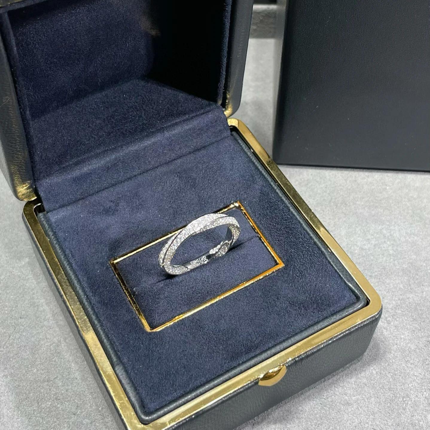 

Новый Горячий Бренд Винтажные Женские Кольца Роскошные Ювелирные Изделия Для Женщин Полностью Бриллиантовые Дизайнерские Модные Чистое Серебро 925 пробы Женские Кольца для Вечеринки 8