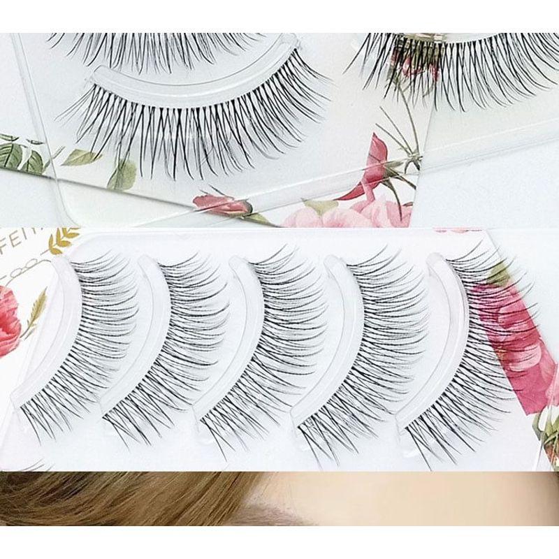 Lashie - Natürliche Mehrfachpackung künstliche Wimpern