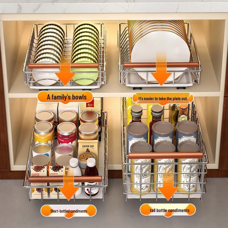 YouShu Pull-Out Dish Drying Rack