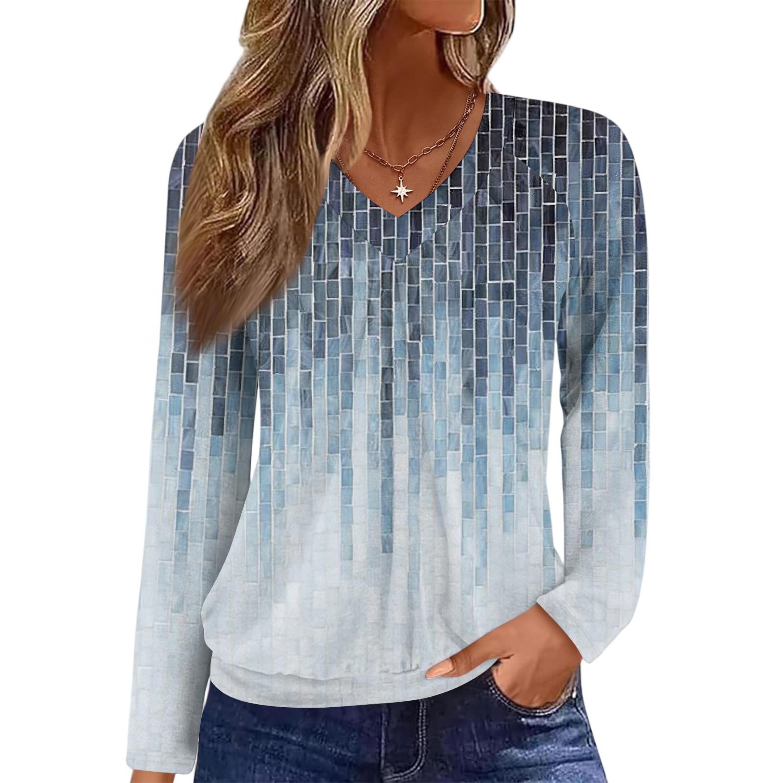 

Женский повседневный модный топ с V-образным вырезом, рукавами реглан, плиссировкой и цветочным принтом, с длинным рукавом M