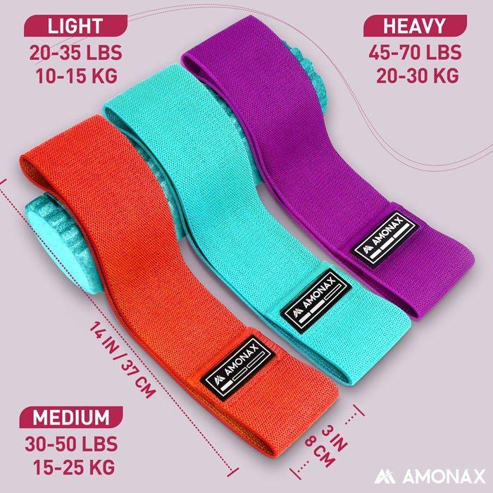 Elastique de resistance - harnais de resistance - extenseur - elastiband - sangle de musculation amonax