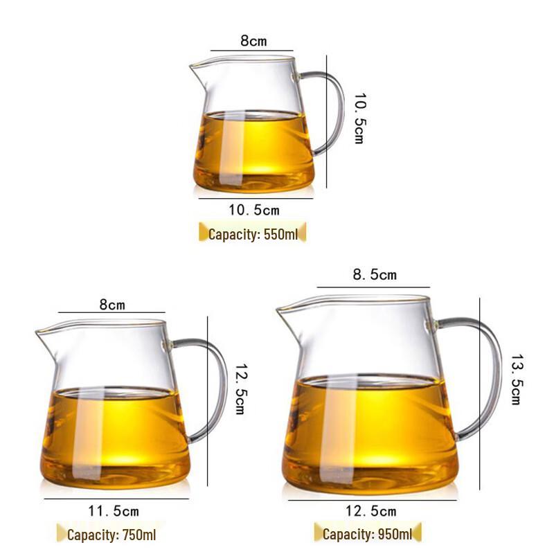 High Borosilicate Glass Gongdao Tea Dispenser