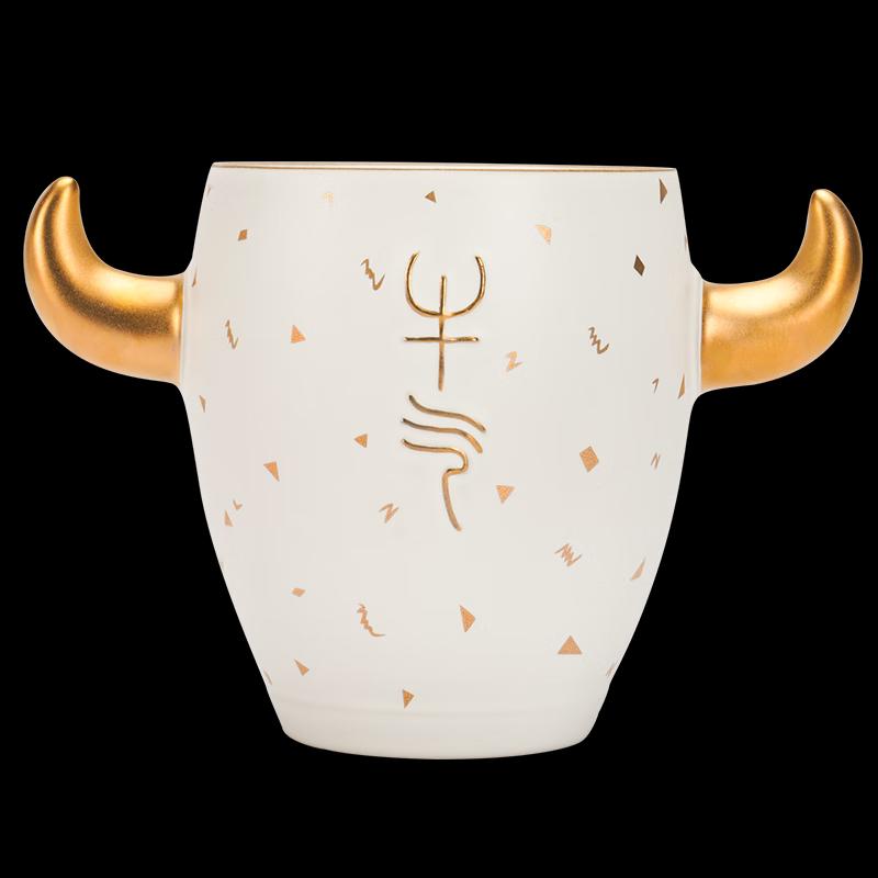 

Wanqiantang Soaring Ox Ceramic Mug