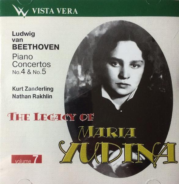 

CD MARIA YUDINA, LUDWIG VAN BEETHOVEN - The Legacy Of Maria Yudina - Volume VVCD00075 Vista Vera 2005 Russia Classical Used