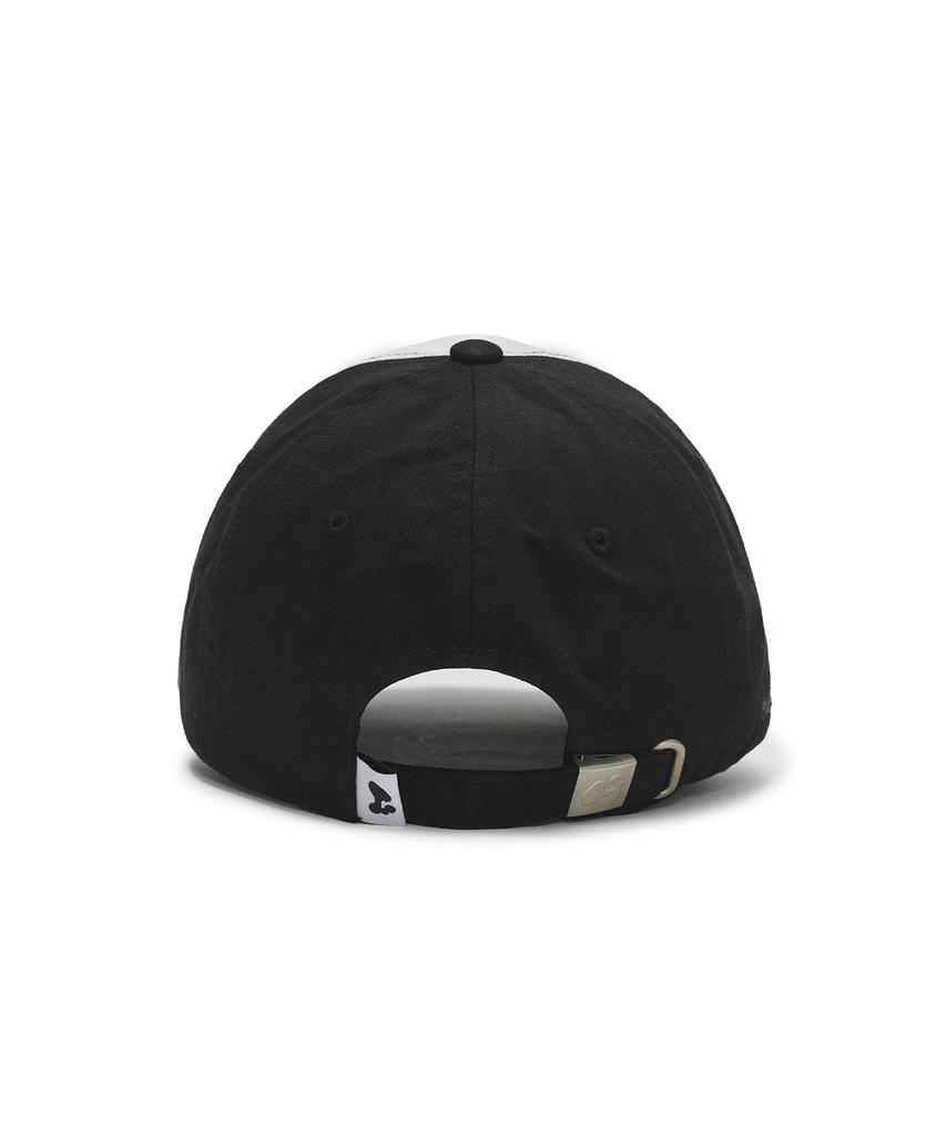 HUG YOUR SKIN Hug Friends Cap (White Black)