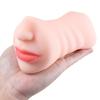 Oral Cunnilingus Aeroplane Cup Inverted Mould Male Masturbator Dual-Channel Adult Erotic Sex Products