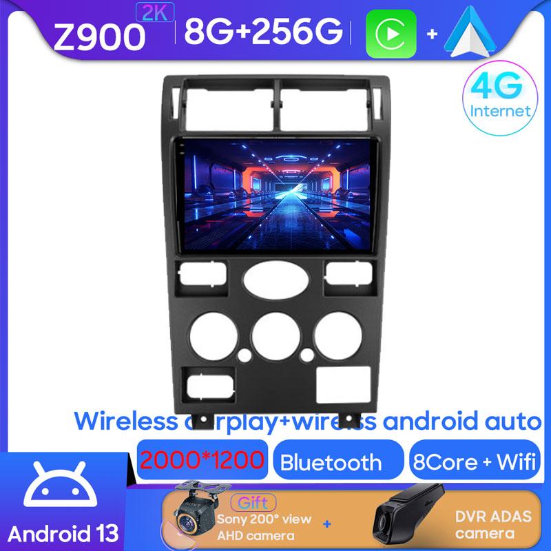 Android Multimedia  For Ford Mondeo 3 2000 - 2007 Car Stereo CPU Radio QLED Player Navigation Carplay Auto HDR 5G Cam Dash WIFI