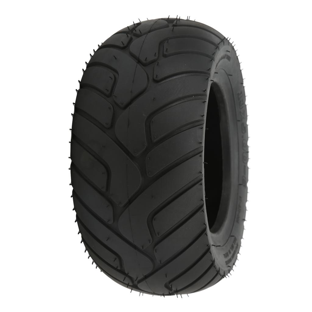 Rubber Tire Shock Absorption Anti Skid Vacuum Tubeless Tire Replacement for Go Kart Electric Scooter 13in