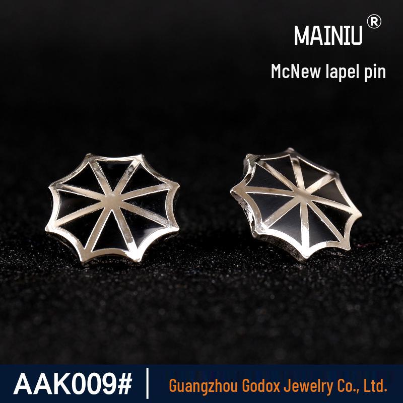 AAK009 Bright Color Movie & TV Inspired Men's Formal Suit Lapel Pin Accessory