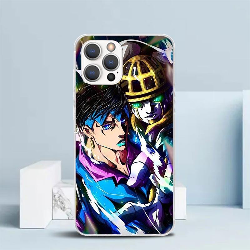 JoJo Adventure Rohan Kishibe Phone Case For IPhone 16 17 Air 16E 15 14 Plus 13 Mini 12 11 Pro Max 7 8 + SE 2020 Soft TPU Back Co