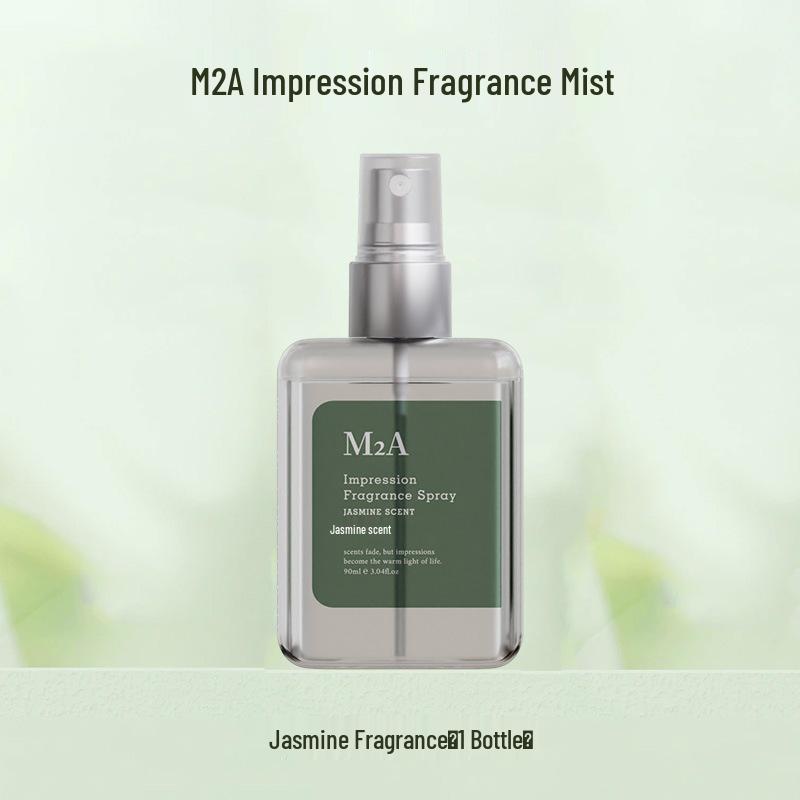 M2A Pure Gardenia Jasmine Alcohol-Free Fragrance Mist - Light Perfume for Women
