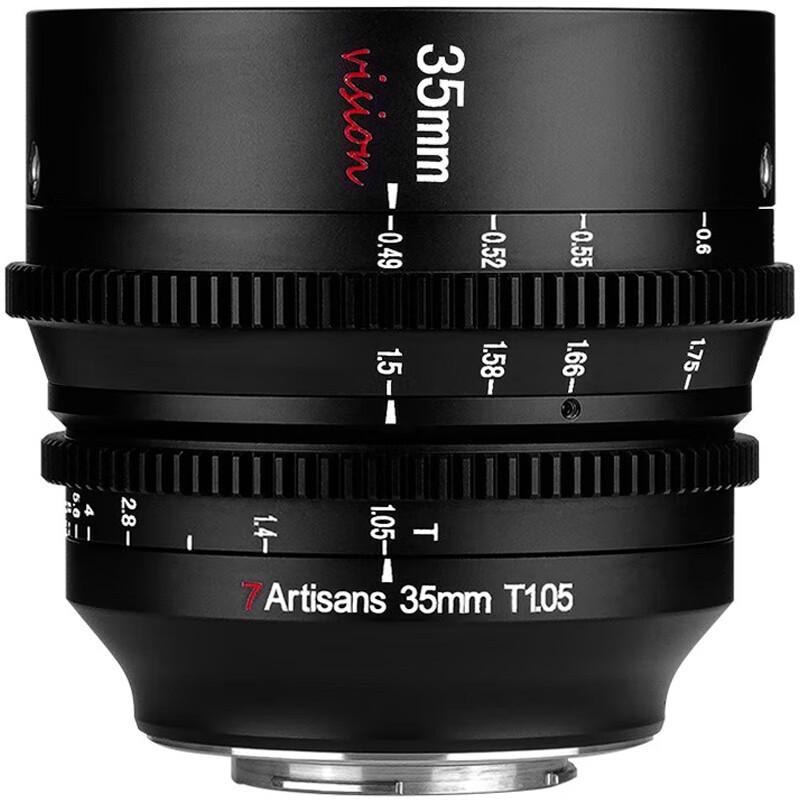 7Artisans Vision 35mm T1.05 APS-C Cinema Lens