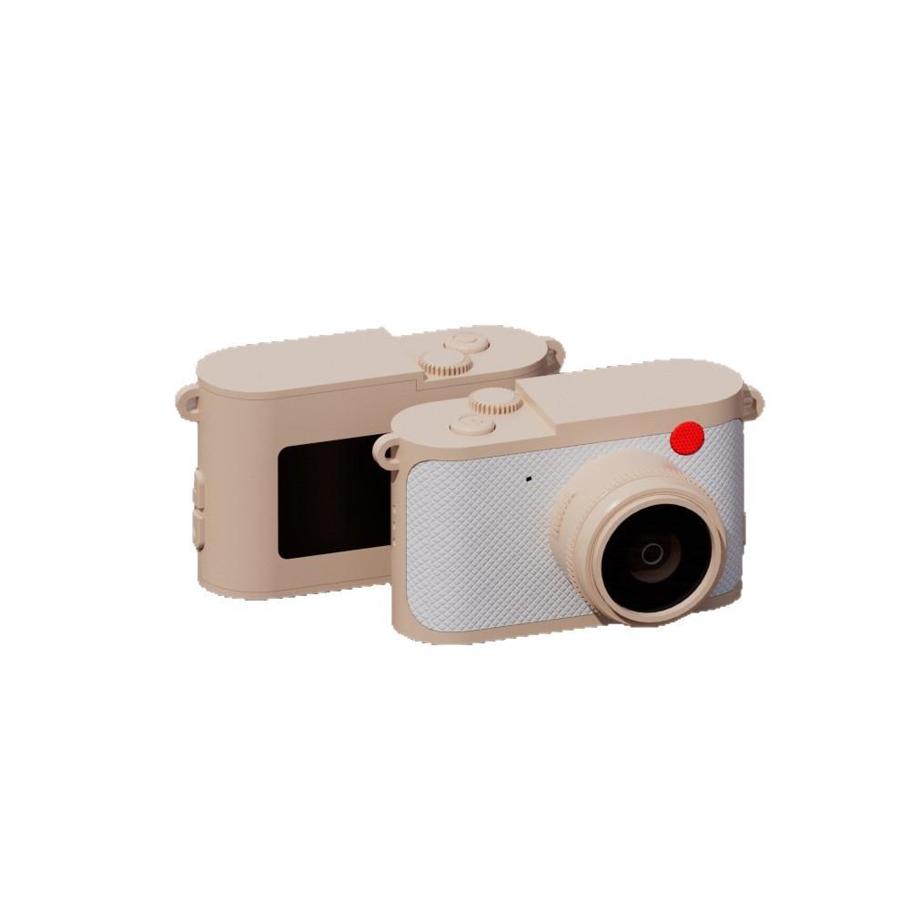 Portable Retro Mini Thumb Camera for Students - Standard Definition with Screen for Photo and Video.