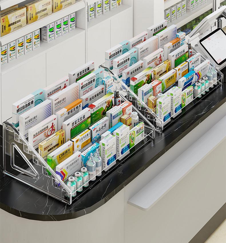 Apotheken-Medikamentenregal – Tisch-Flaschenständer