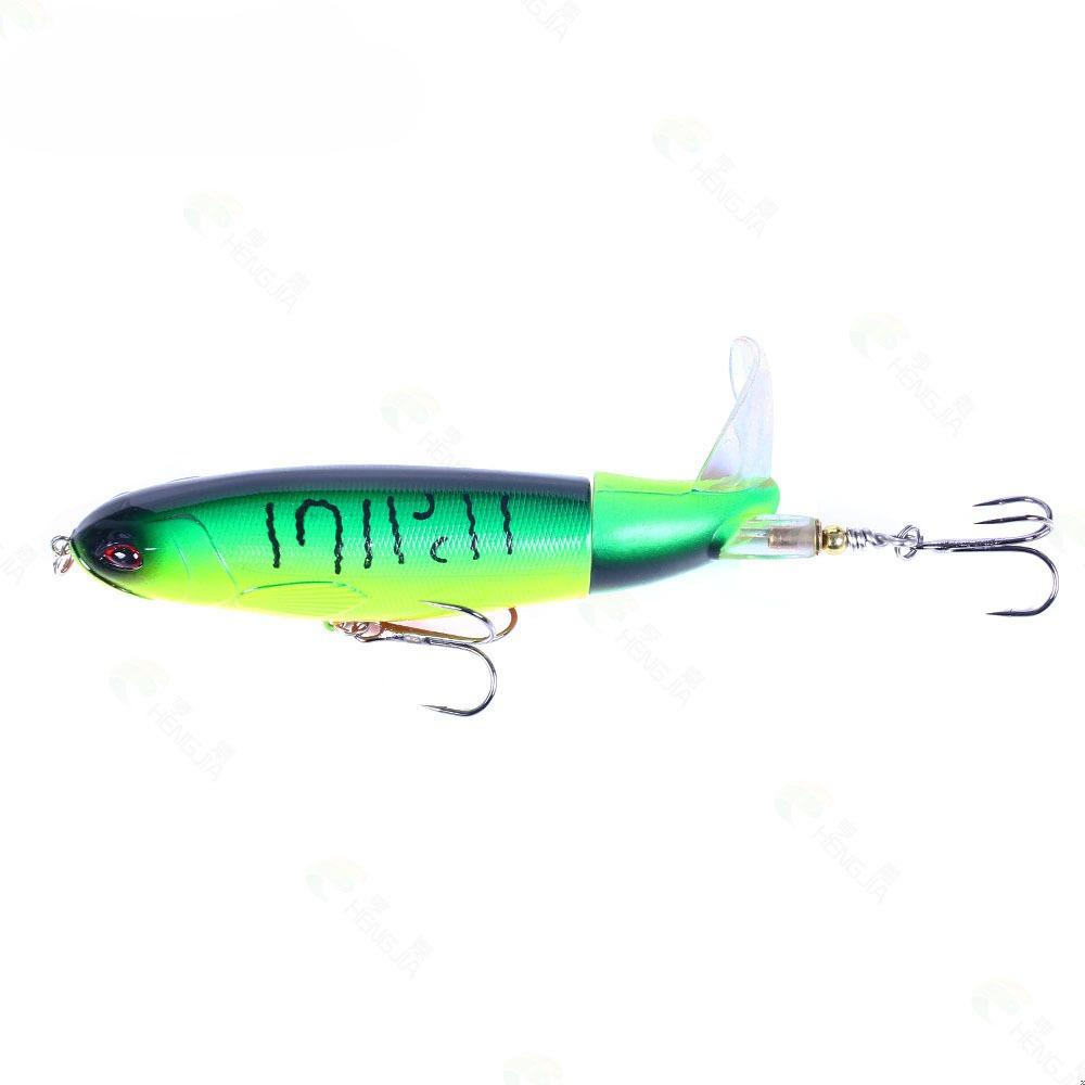 1 Stück 11cm/14cm Köderpropeller Wasseroberflächen-Traktor Schnelle Vibration Bleistift Kunststoff Hartköder Simulation Köder Angelzubehör