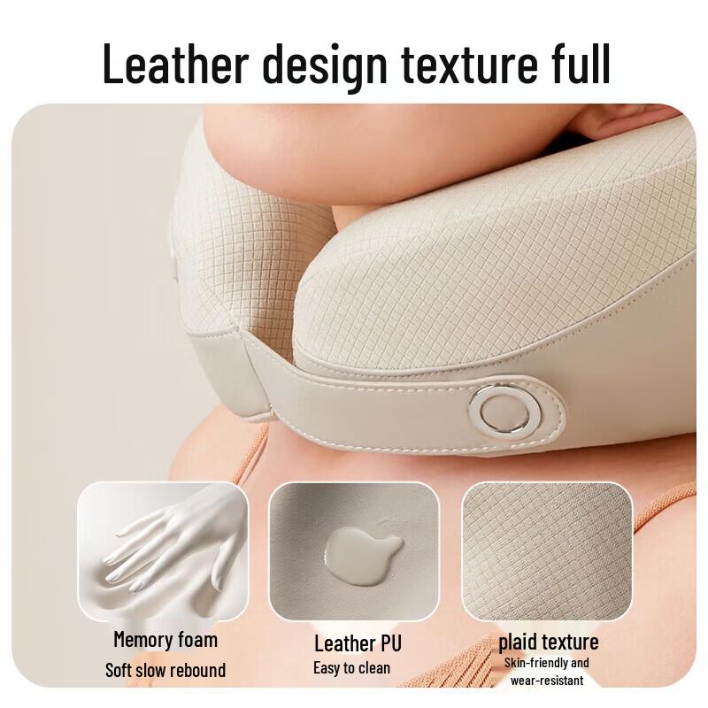 BEAR Kabelloses Heizendes U-förmiges Nackenmassagekissen