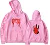 Trendy Rapper Fashion Fleece Hooded Long Sleeve Sweater Warm Jacket