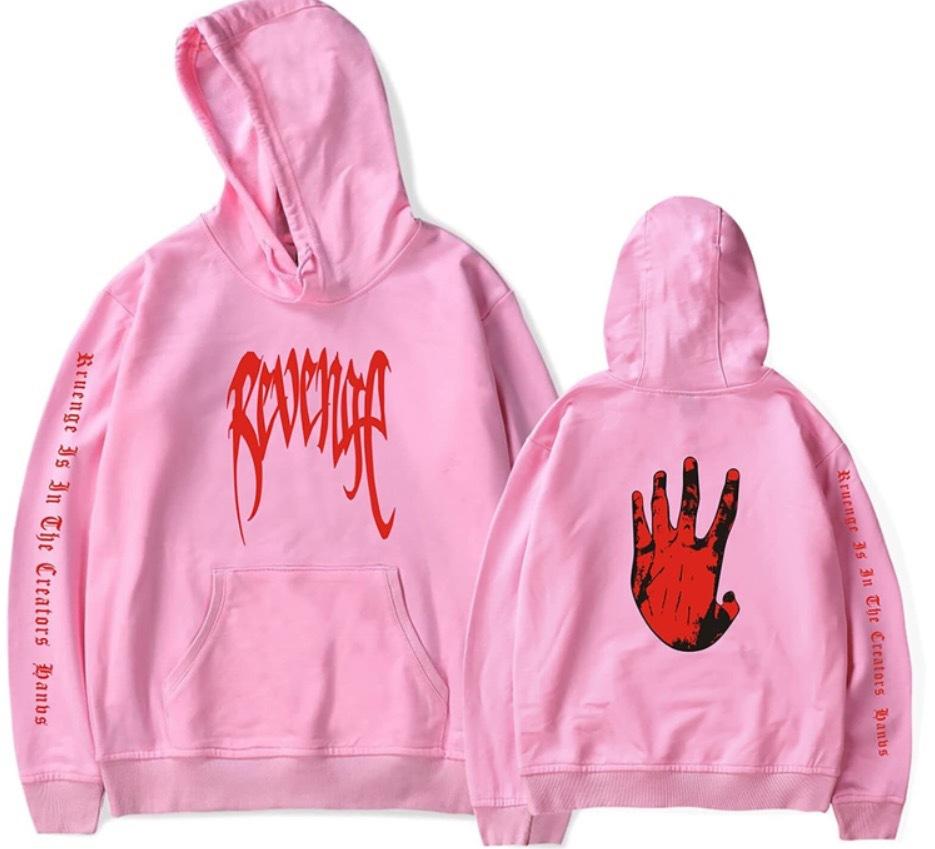Trendy Rapper Fashion Fleece Hooded Long Sleeve Sweater Warm Jacket