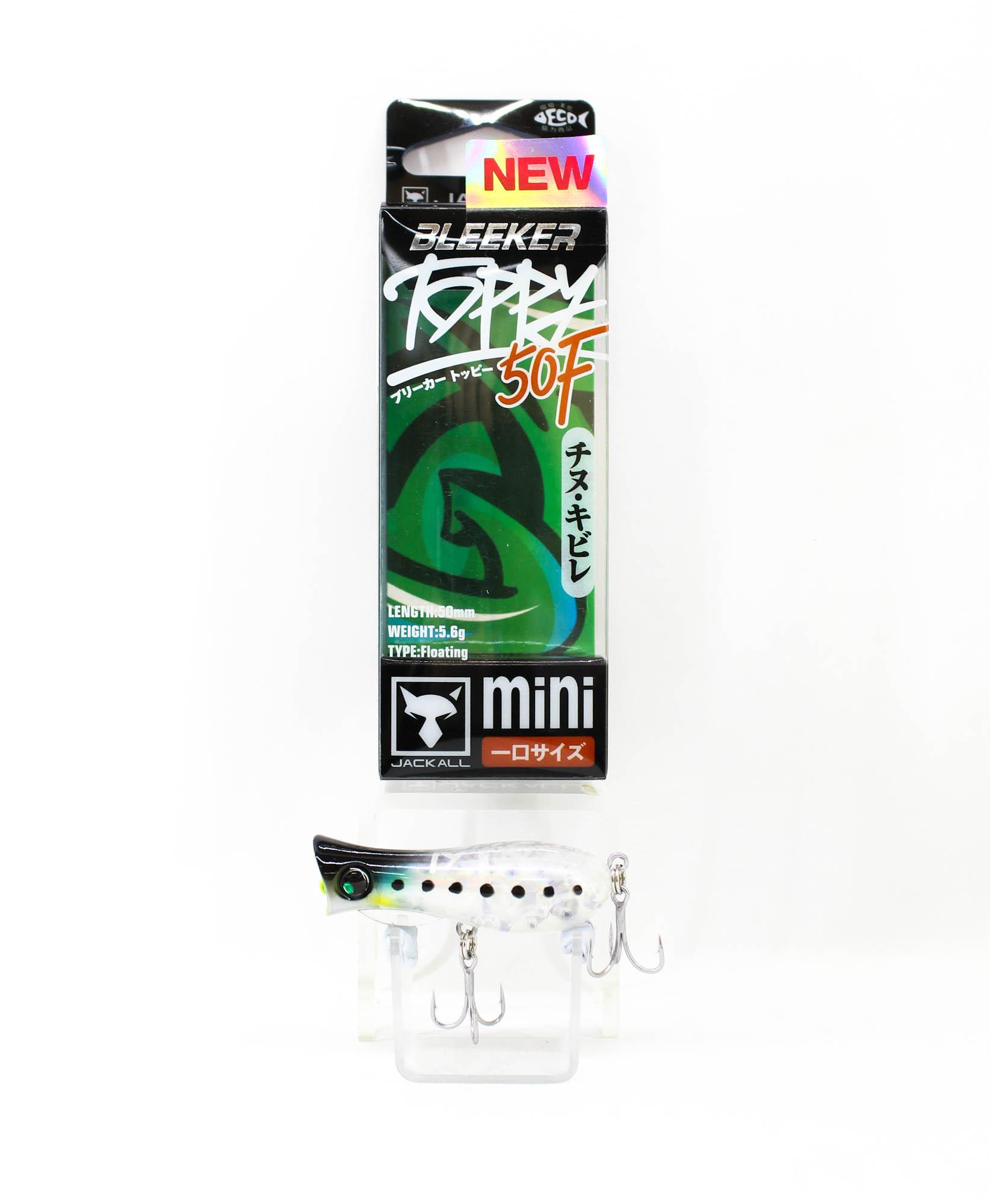 

Jackall Bleeker Toppy 50F Floating Lure Shirasu Iwashi (0658)