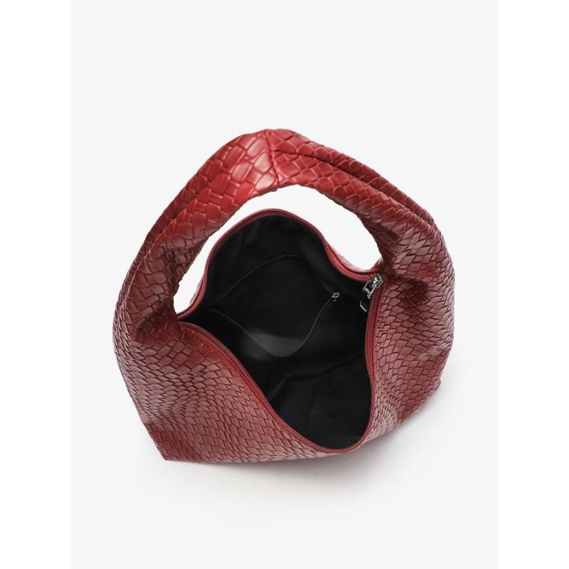 Fashionable Woven Bag Large-capacity Hand Bag Shoulder Bag Versatile Commuting Bag for Ladies Shopping Bag