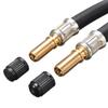 150/210mm Universal Flexible Rubber Hose Tire Valve Extension Tube Inflatable Adapter for Car Wheels Tyre Valve Stems