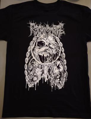 VTG Regurgitate Band Album Schwer Baumwolle Schwarz T-Shirt S-5XL EN748