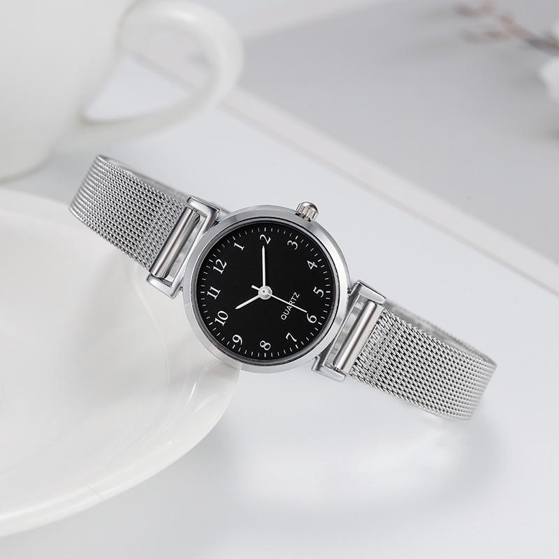 Stylish Quartz Watch For Teenagers With Korean Style Design Round Dial Analog Display