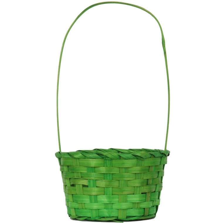 Easter Basket for the Easter Basket, Diameter 22 Cm, Green