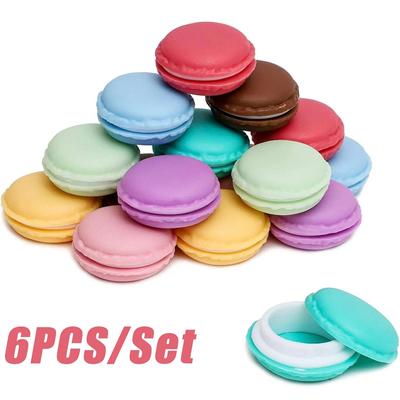 Mini Macaron Jewelry Pill Storage Box Containers Macaron Mini Storage Case Jewelry Box Case Container Earring Travel Organizer