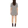 Wool Boucle Jacquard Dress 'Grey/Ivory' 798155-XKCNA-1130