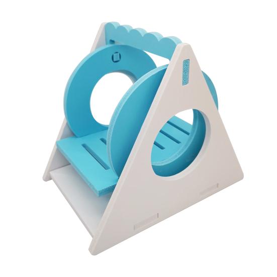 Brinquedo de Balanço para Hamster Yousheng DIY Treinamento Esportivo PVC Multicor Balanço para Hamster Gerbils Ratos Chinchilas Brinquedo de Atividade Suprimentos para Animais de Estimação