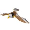 Interactive Cat Toy Lifelike Eagle Shape Sound Light Automatic Bird Kitten Toy for Door Wall