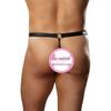 European & American Sexy Men's Patent Leather Lingerie - Three-Piece Set