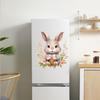 Pastoral Easter Bunny Stickers for Bedroom and Glass Window Decor