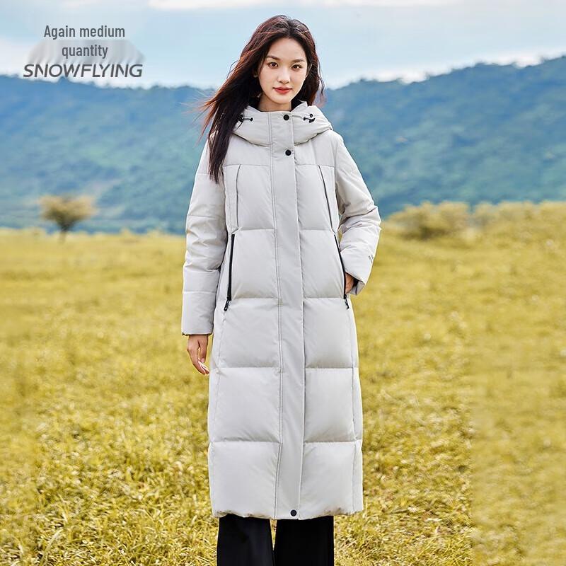SNOWFLYING 2024 Women's Long Winter Down Jacket