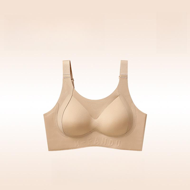 Large Size Bra Women's Seamless Bra Women's Full Cup Bra Top Support Bra Push Up Bra