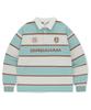 MAHAGRID Stripe Rugby Shirt Ivory(Mg2Fsmm550A)