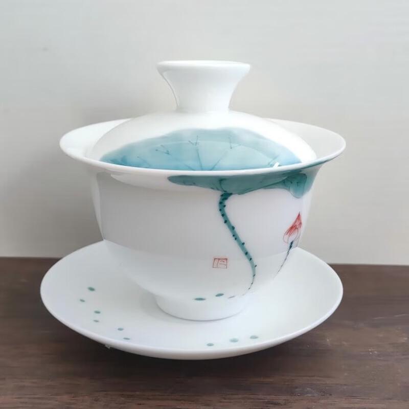 7-Piece Underglaze Ceramic Gongfu Tea Set