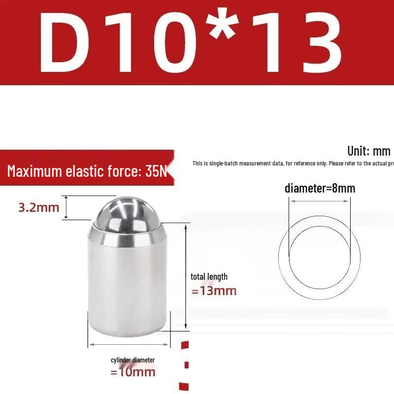 Yijiekai Stainless Steel Indexing Ball Plunger