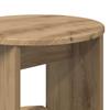 Side Cabinet Artisan Oak 40 x 40 x 75 cm Engineered Wood