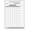 Zhujun Waterproof Inspection Record Card Holder
